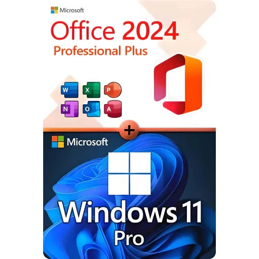 SUPER PACK - Office 2024 Pro Plus + Windows 11 Pro en téléchargement